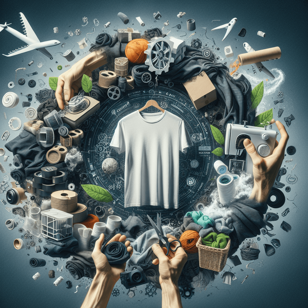 The life cycle of a t-shirt by Angel Chang